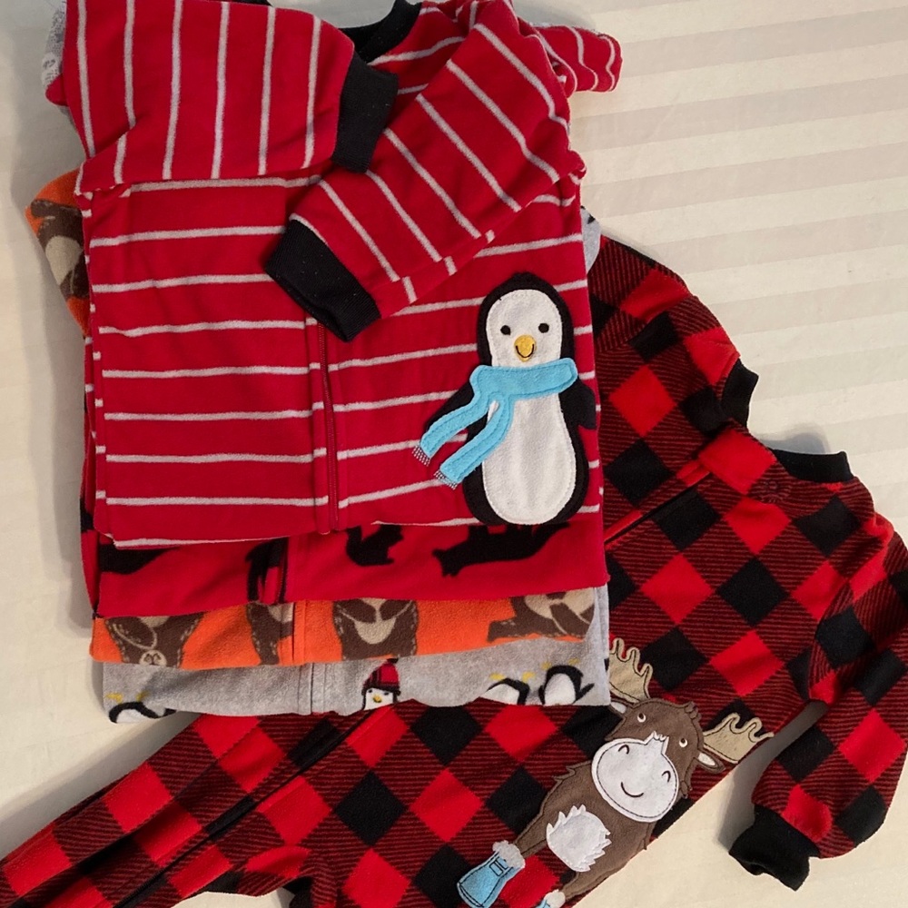 Winter Fleece sleepers 12m